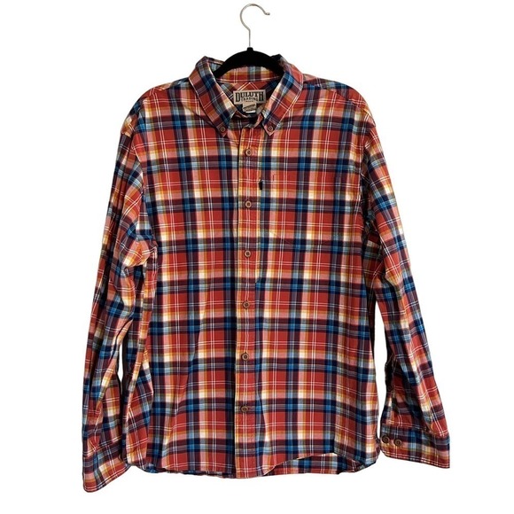Deluth Trading Company Other - Men’s Duluth Trading Company  Long Sleeved Plaid Shirt Size L